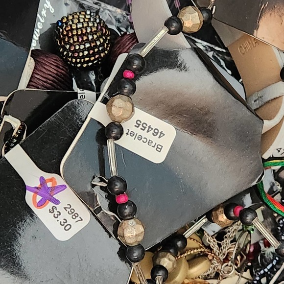 1.5 Pounds of Fashion Jewelry Mix Wearable, Tangled, Craft - Picture 1 of 9